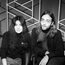 John Lennon and Yoko Ono photo